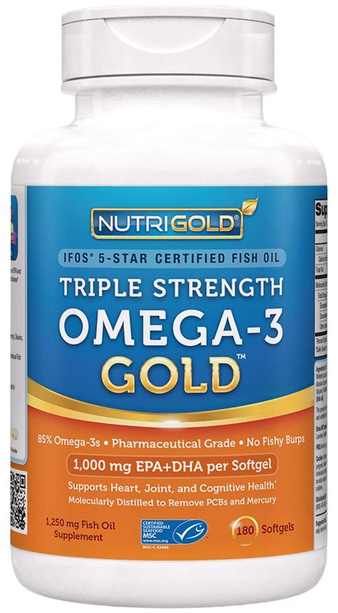 nutrigold triple strength fish oil omega-3 gold|nutrigold omega 3 oil review.